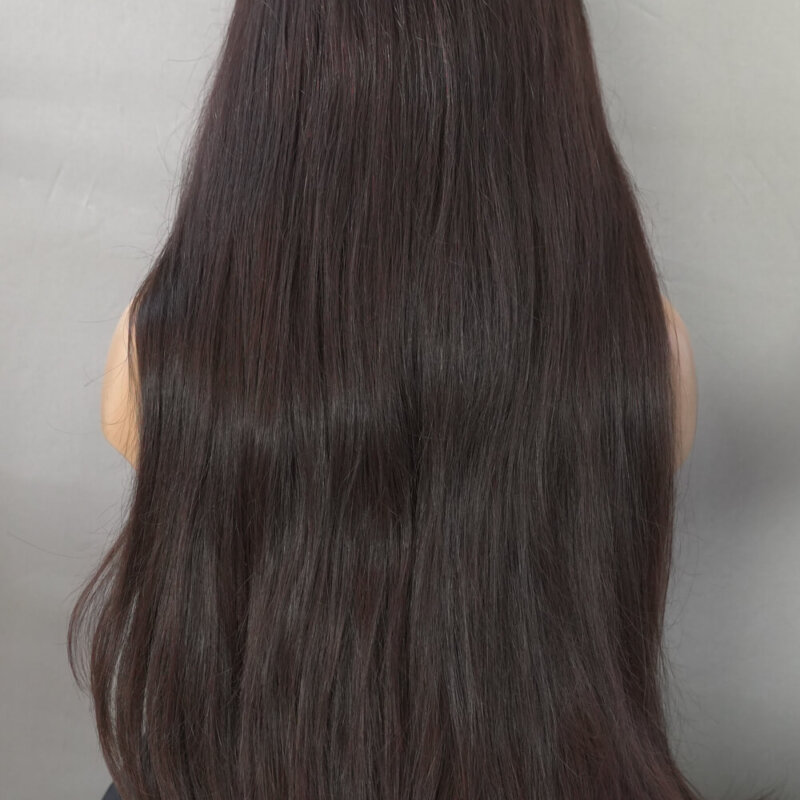 Натурална-Дишаща-Перука-Дамска-Кафява