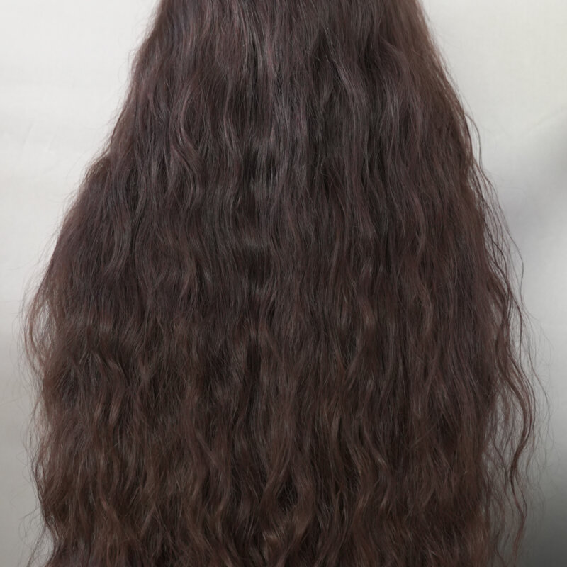 Натурална-Дишаща-Перука-Дамска-Кестенява