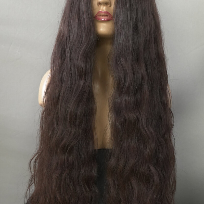 Натурална-Дишаща-Перука-Дамска-Кестенява-Уникалнаjpg