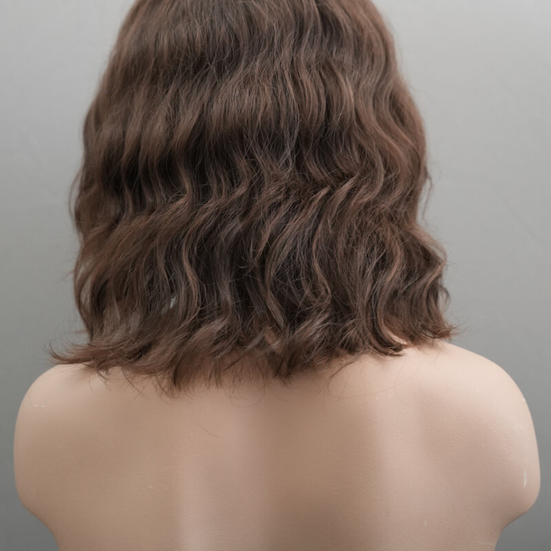 Перуки-Богат-Избор-Brown-Качествена-Естествена