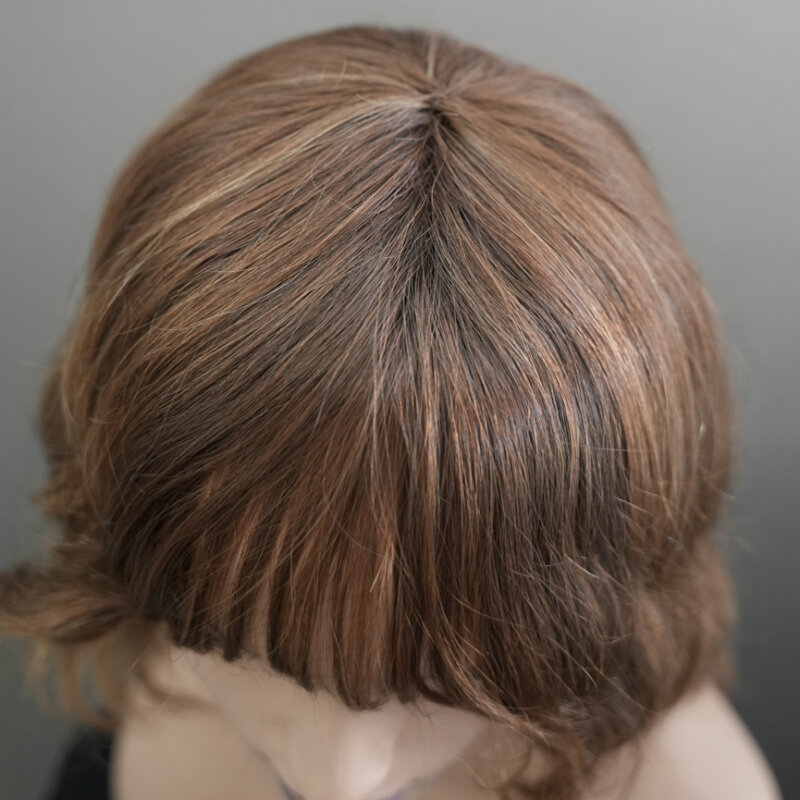 Светло-Естествена-Кестеняво-Натурална-42см