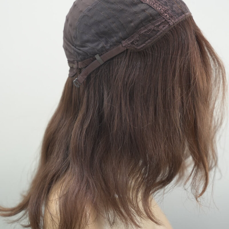 Kafyava-Damska-Peruka-100%- Hair