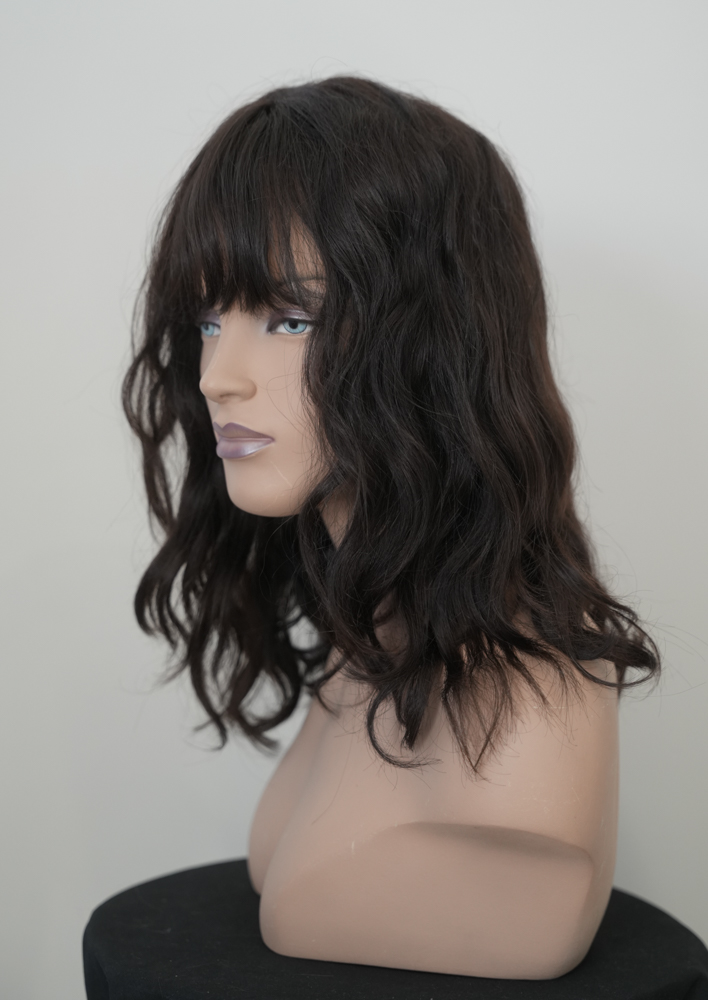 100%-истинска-човешка-до раменете-бретон