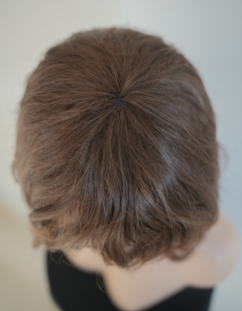 „Латина“- уникална перука от 100% естествена турска коса- ръчна изработка 2 алопеция-евтина-бюджетна-качествена-хубава