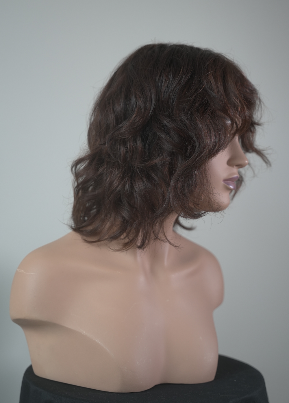 „Казабланка“- уникална перука от 100% естествена турска коса- ръчна изработка 4 евтина-медицинска-бритон-вълни-купува-продава