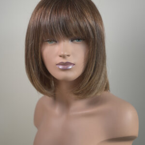 „Астория“- уникална перука от 100% естествена турска коса- ръчна изработка 2 перука радулови натурална коса светло кестенява