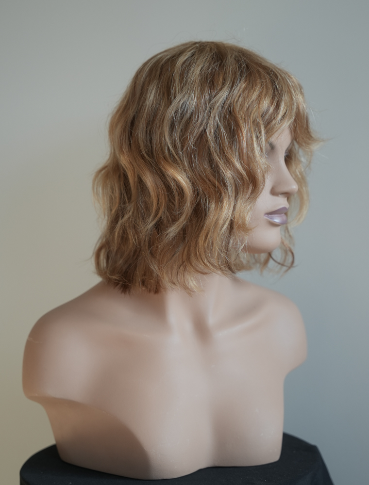 „Манила“- уникална перука от 100% естествена турска коса- ръчна изработка 5 стара загора-салон-магазин-онлайн-доставка