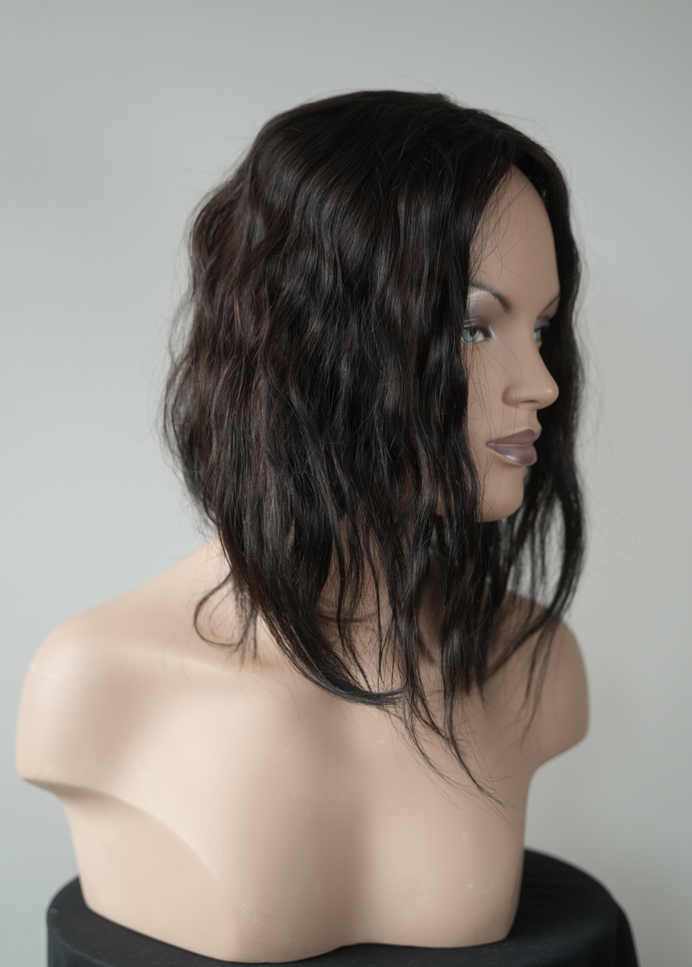 „Кери“ ТУПЕ / БРЕТОН от ЕСТЕСТВЕНА КОСА 5 чупива-коси-стара загора-салон-магазин-тъмно-кестеняв-цвят