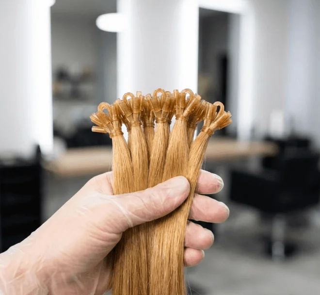 Pre-bonded Кичури с кератин